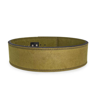 Ceinture de musculation réglable la plus vendue, confortable, durable, en cuir, avec boucle en acier, logo personnalisable, professionnelle - Product Image 3