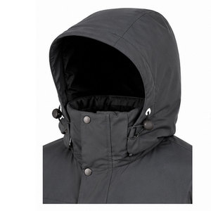 Parka longue pour homme avec capuche en fausse fourrure, poignets coupe-vent, isolation thermique et tissu de qualité supérieure, idéale pour l'hiver - Product Image 4