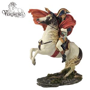 VERONESE DESIGN GENGHIS KHAN sur DOS DE CHEVAL DE LUXE PEINT À LA MAIN EUROPÉEN DÉCORATION DE LA MAISON ARTISANAT EN RÉSINE - Product Image 6