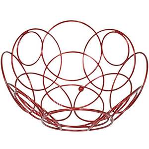 Cesta de Frutas de Metal de Diseño, Creada para Hogares Elegantes, Ofrece Almacenamiento Práctico de Frutas con un Atractivo Visual - Product Image 1