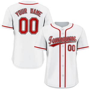 Maillot de baseball classique à rayures imprimées par sublimation de haute qualité, personnalisable avec nom et numéros, pour activités sportives, pour hommes - Product Image 2