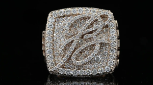 Custom <b>Initial</b> Letter <b>Ring</b> 925 Sterling Silver VVS Moissanite Diamond Iced Out Hip Hop Statement <b>Ring</b> For Men's Wear - Product Image 2