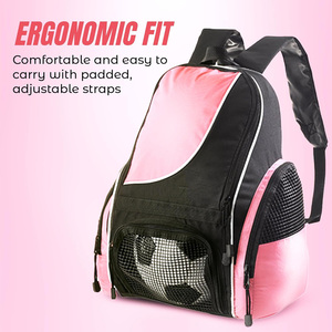 Custom Soccer <b>Backpacks</b> Football Sports Team Bags Athletic Training Gear OEM Pakistan Manufacturer Export Supply Worldwide - Product Image 3