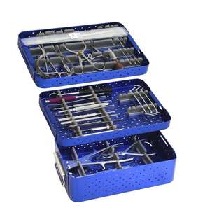 Kit de plaques osseuses vétérinaires LC-DCP 1.5/2.0/2.4mm pour chirurgie orthopédique animale par Grip Surgical - Product Image 3