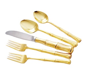 Juego de cubiertos de acero inoxidable para restaurante, Set de Cubiertos de la mejor calidad para la familia real, a precio barato - Product Image 1
