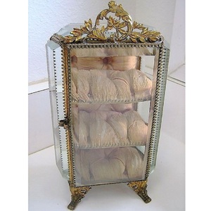 <b>Vanity</b> Storage Box Prestigious Brass Aluminum Decorative Metal Storage Decor Hotel Boxes Home Table Decoration Aluminum Storage - Product Image 2