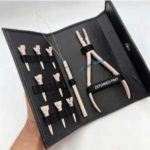 Multi-Functional <b>Micro</b> Beads Hair <b>Extension</b> Tools Plier Set Stainless Steel Custom Logo with Hair Section Clips and <b>Micro</b> Loop - Product Image 1