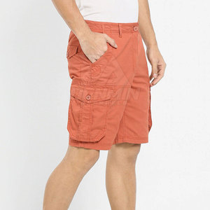 กางเกงขาสั้นคาร์โก้สำหรับผู้ชายพร้อมเข็มขัดในตัวและกระเป๋าขนาดใหญ่ ออกแบบมาเพื่อความสบาย ทันสมัย และใช้งานได้จริง - Product Image 4