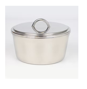 Caja de mantequilla de acero inoxidable de alta calidad, nueva llegada y más vendida, para almacenamiento de alimentos en su cocina, accesorios para el hogar y hoteles. - Product Image 2