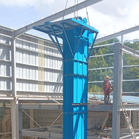 TDG250 Serie Hocheffizienter Schaufeltransporter, 1-120t/h Vertikalförderer für Getreide- und Reismühlen