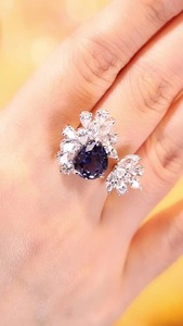 Bague bohème en argent sterling 925 de qualité supérieure, bijoux faits à la main d'inspiration vintage, bijoux de déclaration, bijoux en diamant - Product Image 2