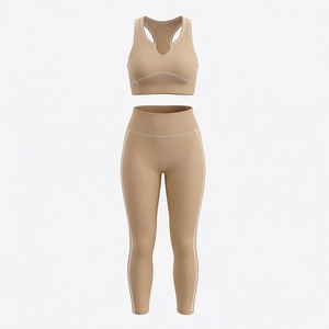 Conjunto de Yoga de Alta Calidad para Mujeres Adultas, Ropa Deportiva Premium para Gimnasio, Ropa de Entrenamiento al por Mayor, Prendas Personalizadas - Product Image 1