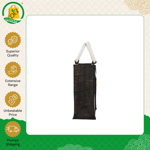 Nouvelles arrivées : sac shopping en jute écologique de haute qualité avec poignée ronde rembourrée et tressée, provenant d'Inde. - Product Image 3