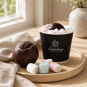 OEM Product <b>Chocolate</b> Bomb Filled With Marshmallow In Custom Box Packaging For Wholesale Distribution - Product Image 5