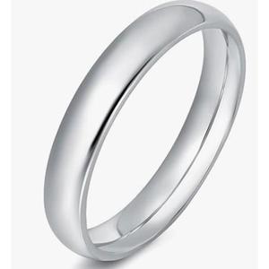 Minimalist Christian 925 Silver Gemstone Knot <b>Ring</b> Bezel Setting Trendy Unisex Wedding Band Simple Design Fine Jewelry - Product Image 2