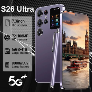 Teléfono Inteligente S26 Ultra Original con Reconocimiento Facial, Android, Pantalla de 7.3 Pulgadas, Cámara de 1080MP, Deca Core, 16GB de RAM, 1TB de Almacenamiento, 5G - Product Image 4
