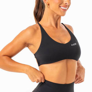 Soutien-gorge de sport pour femme à maintien élevé, uni, tendance, de qualité supérieure, pour la course à pied, en promotion - Product Image 1