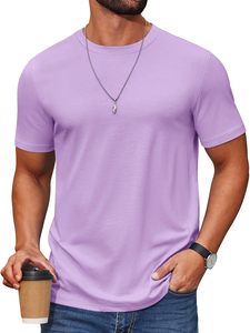 Men's Athletic Performance T-Shirt Breathable Moisture Wicking Eco-Friendly Lightweight Loose Fit Sports Gym Fitness Running Tee - Product Image 1