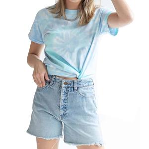 Nuevos Productos de Moda, Blusa Corta de Verano para Mujer, Cuello Redondo, Ecológica, 100% Algodón, Manga Corta, Estilo Urbano, Alta Calidad - Product Image 4