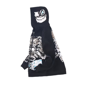 Best Quality Men's Hoodie Durable Wholesale Low Price <b>Screen</b> Printing Streetwear Black Polyester/Cotton Knitted Regular <b>Washed</b> - Product Image 3