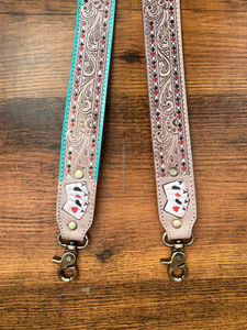 Sangle de remplacement pour sac à bandoulière en cuir de vachette véritable personnalisée, nouvel arrivage 2024 - Product Image 5