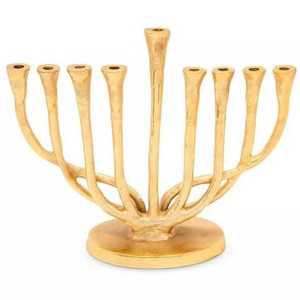 Menorá para la Mesa, Decorativa, para la Adoración Judía, Templo Sincrona, Portavelas de Hanukkah con el Símbolo de la Estrella de David - Product Image 2