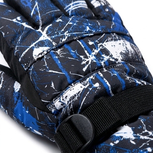 Gants de ski imprimés élégants, imperméables et thermiques pour les sports d'hiver en plein air - Product Image 6
