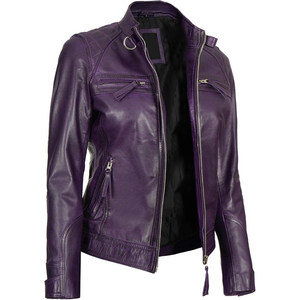 Luxury <b>Women</b> Leather Coat <b>Jacket</b> with Timeless Design Premium Materials and Private Label Wholesale MOQ Ready - Product Image 5