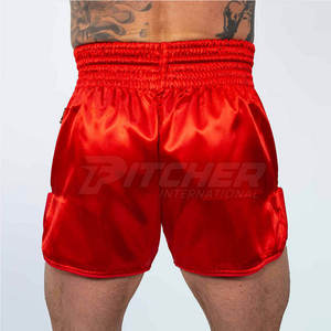 กางเกงมวยไทยพรีเมียม ผ้าซาตินน้ำหนักเบา ออกแบบมาเพื่อการฝึกซ้อมคิกบ็อกซิ่งและการแข่งขัน - Product Image 4