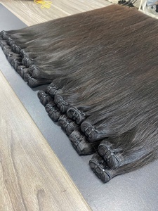 Cabello Virgen Vietnamita de 1 Donante, Tejido a Máquina con Doble Trama, Cutícula Alineada, Muy Suave, Puntas Gruesas, Doble Trama, 100g - Product Image 3