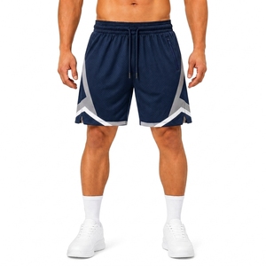 Shorts de sport en mesh pour hommes, personnalisés, séchage rapide, respirants, pour la course à pied, le basketball, l'entraînement, fabricant OEM ODM - Product Image 1
