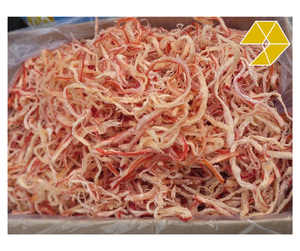 Calamar Desmenuzado al Vapor con Agua de Coco, Bocadillo Ligero de Mariscos, Snacks Saludables, Caja a Granel, Bolsa, Vietnam, Calamar Desmenuzado Saludable 2026 - Product Image 1