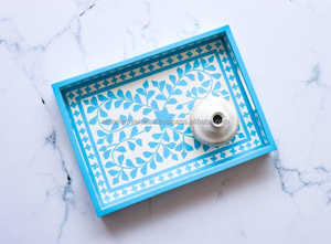 Bandeja para servir con incrustaciones de hueso de primera calidad WONDER OVERSEAS, buena combinación de colores - Product Image 2