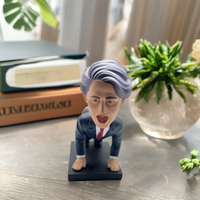 En gros Personnalisé Bobble Head Figure Résine CraftsCanadian Célébrités Statue Bobblehead Sport Poupée Figurines Comme Souvenirs Cadeau