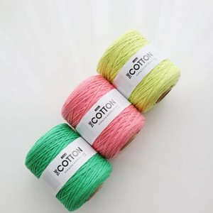 ไหมพรมถักแบบม้วน The Cotton Coma Cotton Crochet Yarn สำหรับถักมือ น้ำหนัก 200 กรัม ไหมพรมคอตตอนสำหรับถักโครเชต์ - Product Image 3