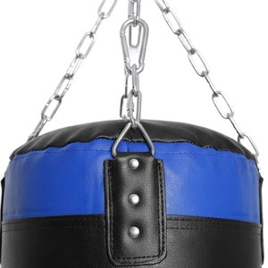 Saco de Boxeo Profesional de Alta Calidad con Cubierta de Cuero y Relleno de Arena para Entrenamientos - Product Image 6