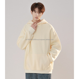 Invierno nuevos hombres suéter con capucha Casual suelto Boxy Ajuste de manga larga sudaderas con capucha personalizadas hombres Sudadera con capucha y sudadera - Product Image 5