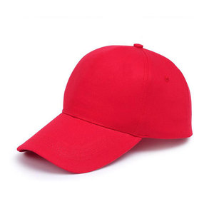 หมวกแก๊ปปักโลโก้ OEM ขายส่ง หมวกเบสบอลผ้าฝ้าย 100% แบบเรียบ 6 แฉก - Product Image 2