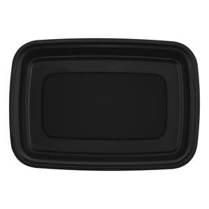 Recipiente Rectangular de Plástico para Alimentos con Tapa, Libre de BPA, Hermético, Portátil, de un Solo Compartimento, Apto para Microondas, Tamaño M - Product Image 3