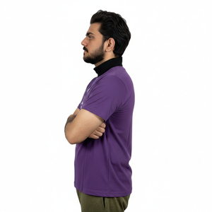 เสื้อยืดลำลองฤดูร้อนทรงเข้ารูป แขนสั้น ผลิตจากใยไผ่  ขายตรงจากโรงงาน  รับผลิตเสื้อยืดแฟชั่นแบรนด์ดังสำหรับผู้ชาย - Product Image 3