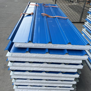 Prix bon marché panneau mural en <span class=keywords><strong>polystyrène</strong></span> facile à installer toit mural panneau sandwich EPS pour maison villa construction - Product Image 4