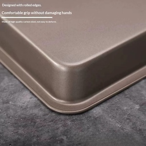 Moule à gâteau carré en acier au carbone sur mesure, pour gâteau chiffon, gâteau au fromage, gâteau éponge, moule à pain de mie pour cuisson au <span class=keywords><strong>four</strong></span> - Product Image 2