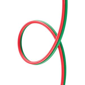 Tubo per ossigeno e acetilene da 1/4 di pollice x 50 piedi, raccordo 9/16"-18 B F, 300 PSI, Grado T per saldatura, taglio e torce di saldatura doppie - Product Image 6