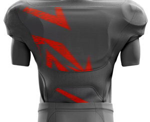 ชุดอเมริกันฟุตบอลน้ำหนักเบา JAMEZ SPORTS เสื้อเจอร์ซีย์กางเกงขายาวคอวี แขนสั้น ยูนิเซ็กซ์ โพลีเอสเตอร์/คอตตอน แห้งเร็ว - Product Image 6