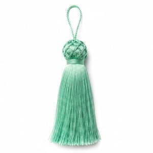 Hilos para Adornos de Borlas para Cortinas y Prendas, Borla de Seda Grande de 15 cm de Alta Calidad en 24 Colores para Decoración de Interiores - Product Image 3