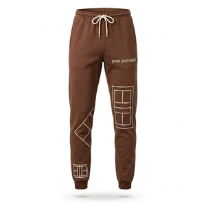 <b>Men's</b> Cotton Blend Acid Quick Dry Pickleball <b>Jogger</b> Pants Drawstring Elastic Waist Flat Front Midweight Casual Sport Trousers - Product Image 6
