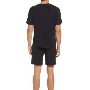 Vêtements d'été pour hommes, ensemble deux pièces, short et t-shirt, style streetwear décontracté, ensembles pour hommes de qualité supérieure, 100% coton - Product Image 2