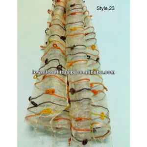 Écharpe en tissu d'organza 100% soie pure, écharpe en soie légère et transparente de luxe pour femmes, qualité supérieure, douce, élégante, design de créateur - Product Image 2