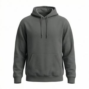 Sudadera con capucha extragrande personalizada y elegante para hombre, diseño vintage lavado con bolsillo frontal, cómoda sudadera con capucha personalizada para invierno. - Product Image 1