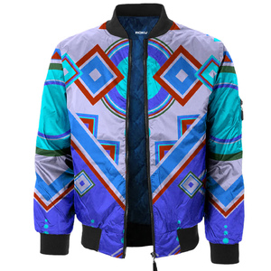 Chaqueta Bomber Unisex Personalizable, Cortavientos, Ligera, Transpirable, Forrada de Algodón, de Alta Calidad, con Logotipo Personalizado, Estilo Casual - Product Image 1